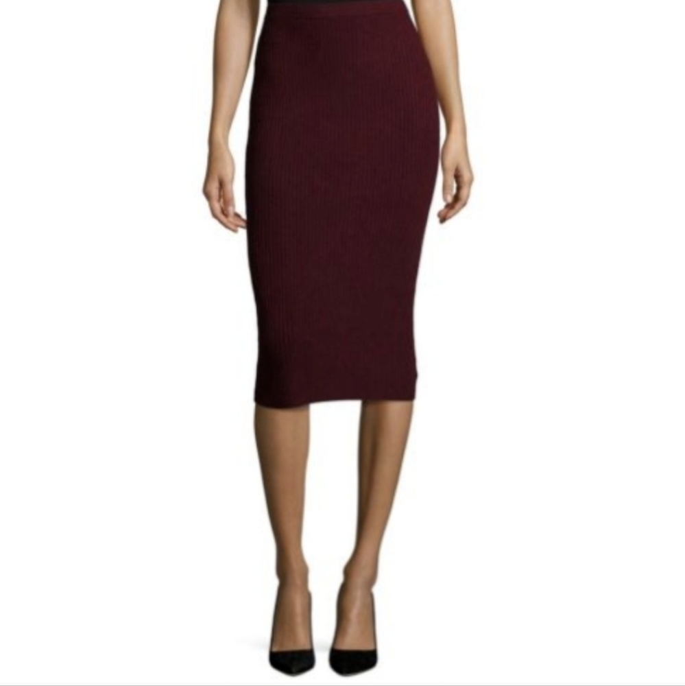 THEORY Ornita J Houndstooth Pencil Skirt - L